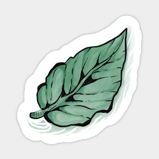 Go green Sticker